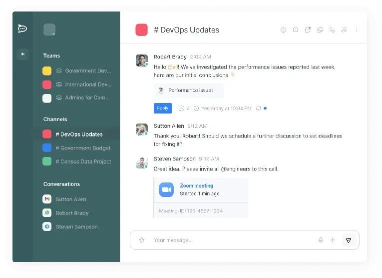 Rocket.Chatを政府、防衛、自治体、公共団体でのお仕事で使ってみませんか？ 1