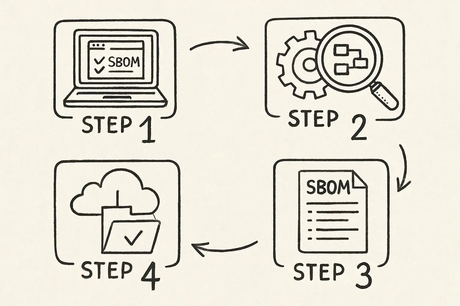 SBOM導入の具体的なステップ【初心者でも安心】