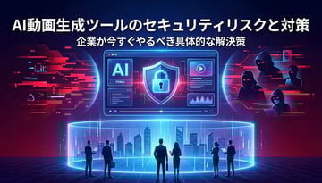 企業が知るべきAI動画生成のセキュリティ問題と具体的な解決策