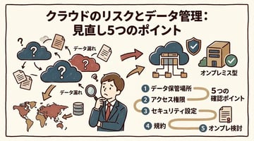 クラウドサービスのセキュリティリスクとは？|LINE問題から学ぶ企業の見直しポイント