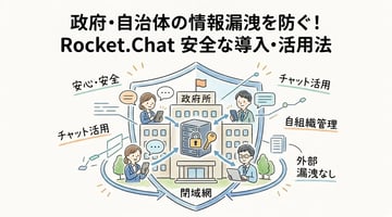 政府・自治体・公共機関向けRocket.Chat活用ガイド｜高セキュリティな組織内コミュニケーション基盤の構築