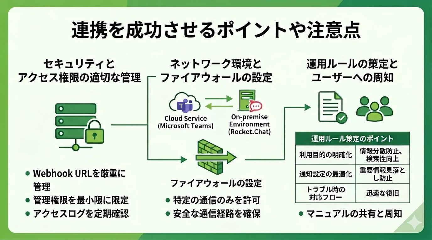 連携を成功させるためのポイントや注意点とは?