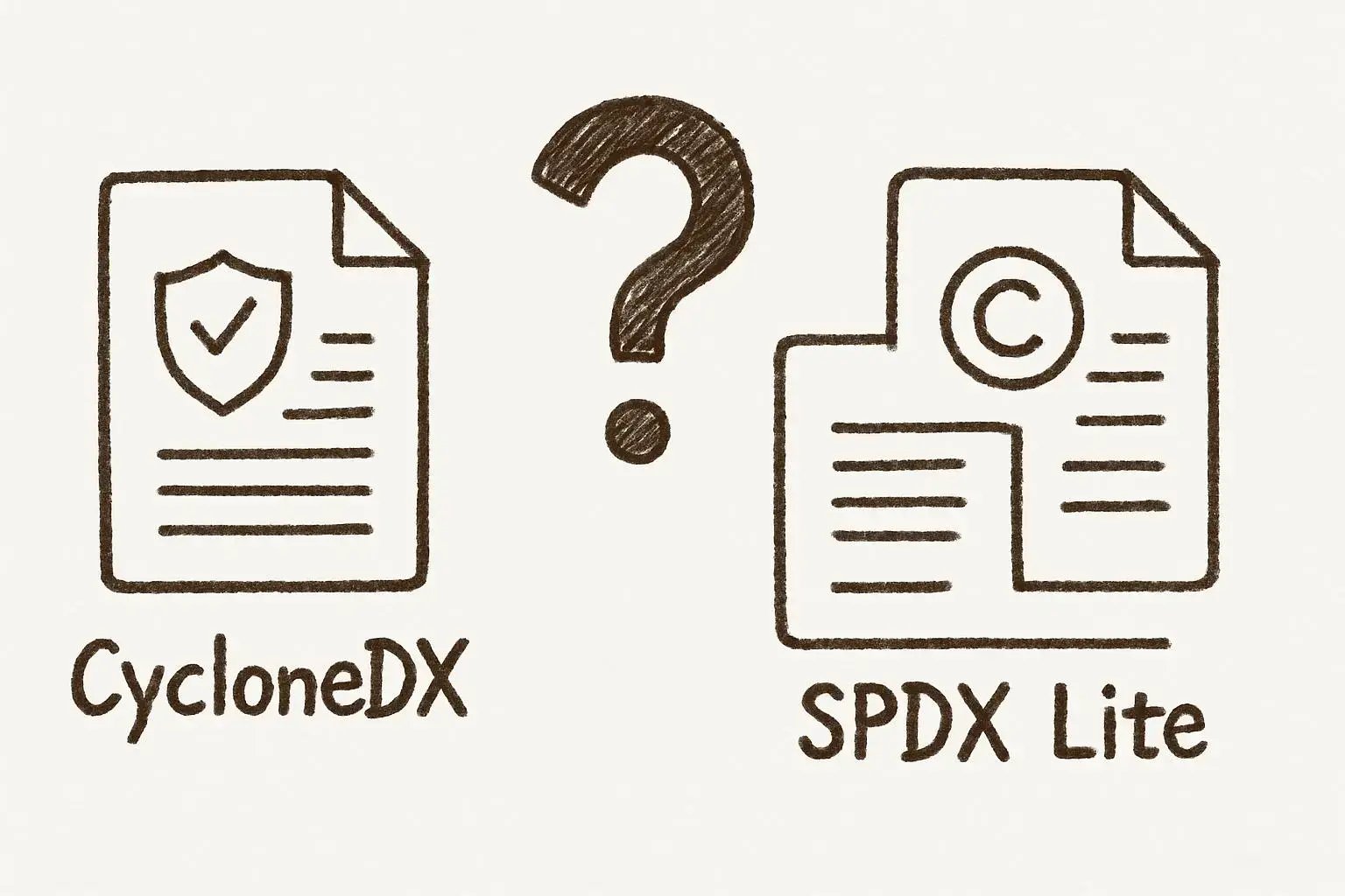 CycloneDX、SPDX、SPDX Liteのどれを選ぶべきですか?