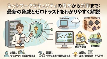 SCS評価制度★３取得検討の方にお勧め｜ネットワークセキュリティとは？重要性と対策の基本をわかりやすく解説