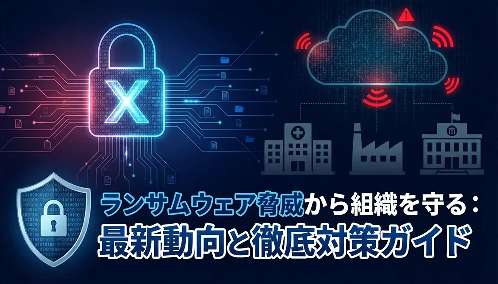【2025年最新】ランサムウェア被害の実態と対策｜事例から学ぶ防御方法